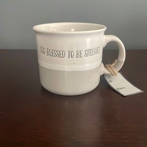 NWT Belle Maison “Too Blessed to be Stressed” Mug
